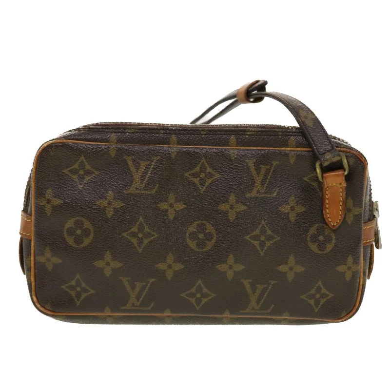 Luxury bags with chain strapsLOUIS VUITTON Monogram Marly Bandouliere Shoulder Bag M51828 LV Auth rd5097