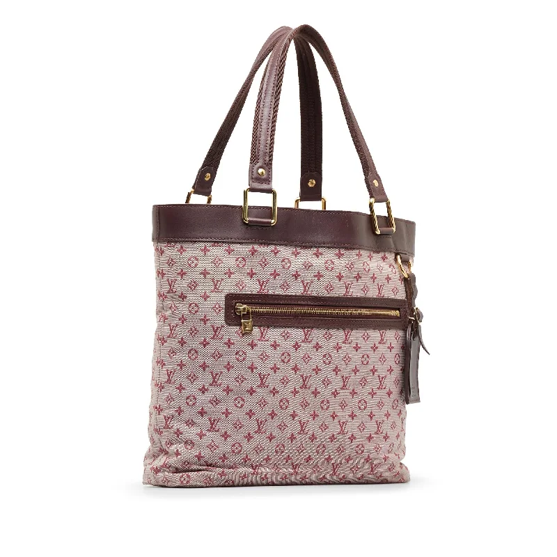 Water-resistant travel backpacksLouis Vuitton Monogram Mini Lin Lucille GM (SHG-C5LvIe)