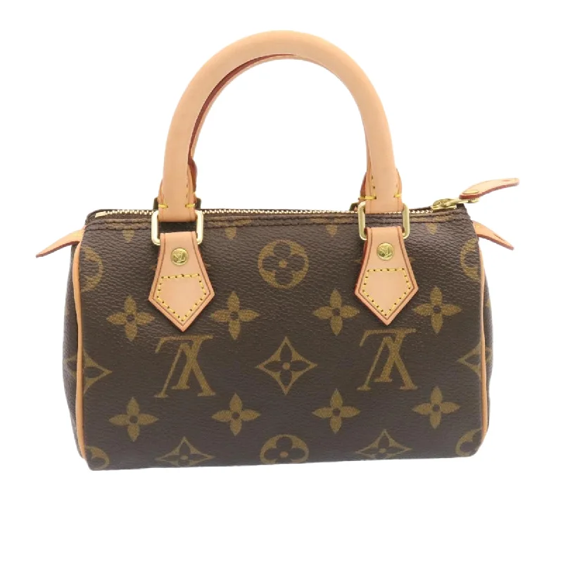 Top-rated backpack brandsLOUIS VUITTON Monogram Mini Speedy Hand Bag M41534 LV Auth 26741A