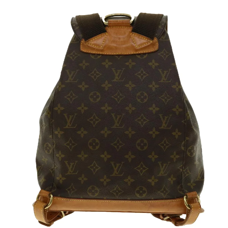 Best bags for weekend getawaysLOUIS VUITTON Monogram Montsouris GM Backpack M51135 LV Auth rd4747