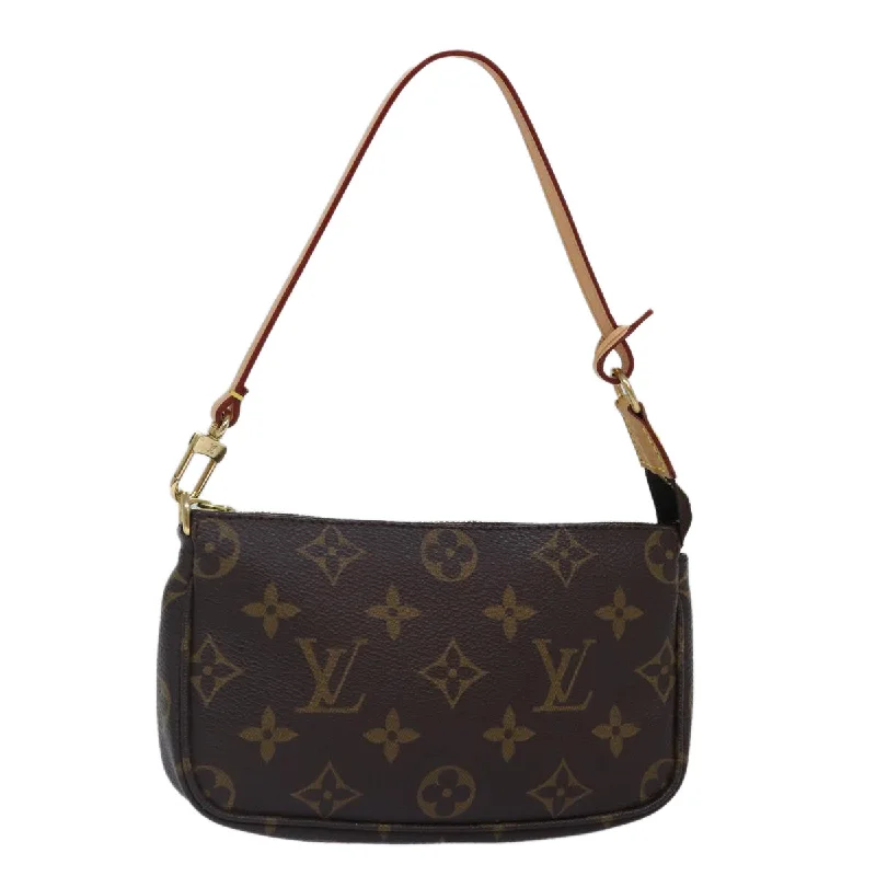 Water-resistant travel backpacksLOUIS VUITTON Monogram Mini Pochette Accessoires Pouch M58009 LV Auth 87379