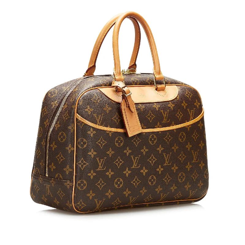 Compact crossbody bags for travelLouis Vuitton Monogram Deauville 35613)