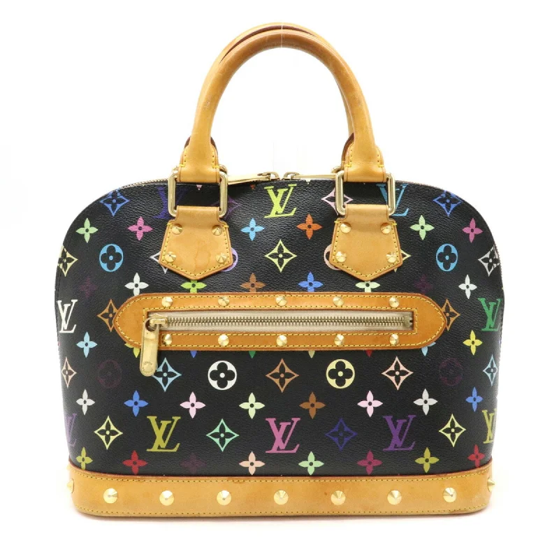 Luxury brand bags on saleLouis Vuitton Monogram Multicolor Alma Handbag Studs Noir Black M92646