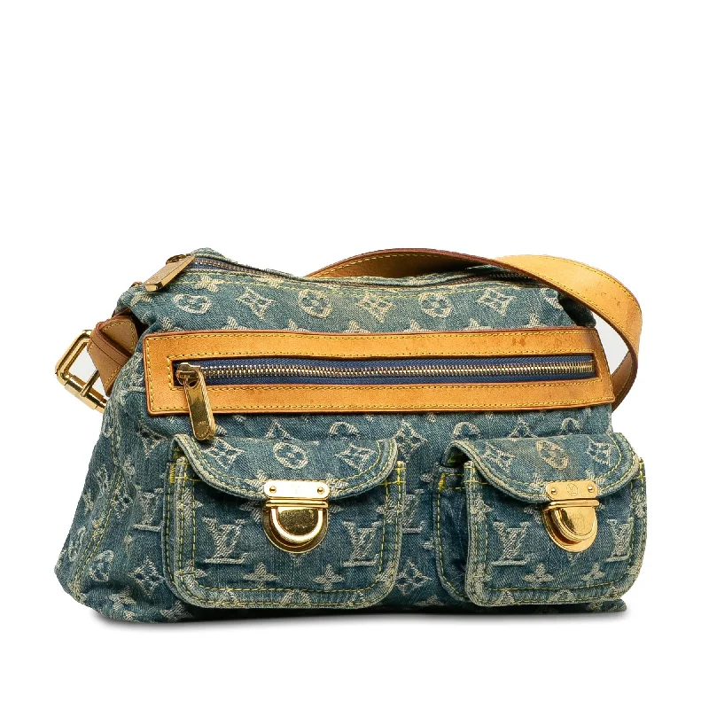 Compact crossbody bags for travelLouis Vuitton Monogram Denim Baggy PM (OwYEz8)