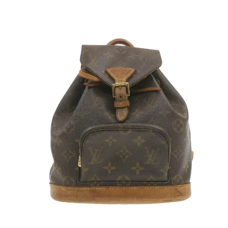 High-end designer bags for menLOUIS VUITTON Monogram Montsouris PM Backpack M51137 LV Auth am547g