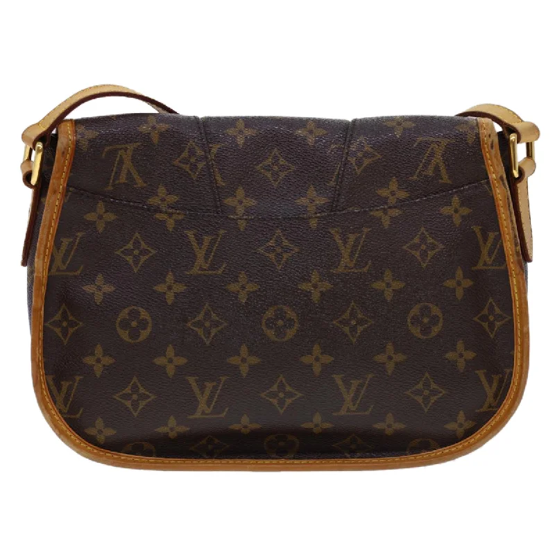 Water-resistant travel backpacksLOUIS VUITTON Monogram Menilmontant PM Shoulder Bag M40474 LV Auth 40480