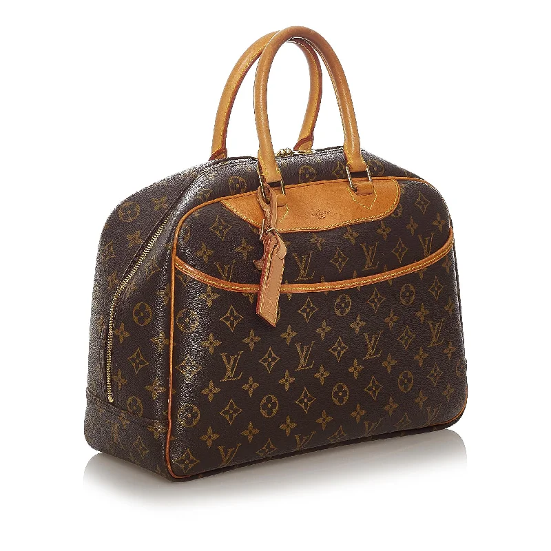 Designer bags with detachable strapsLouis Vuitton Monogram Deauville (27774)