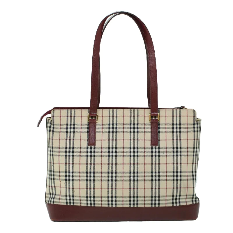 Best bags for business tripsBURBERRY Nova Check Tote