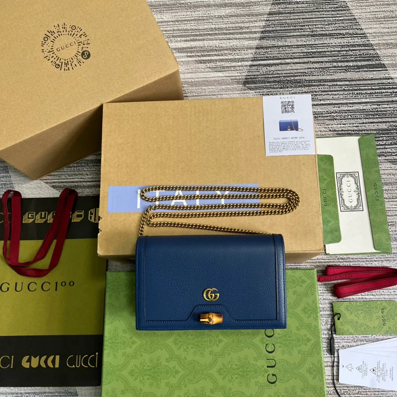 High-quality leather messenger bagsWF - Gucci Bags - 8184