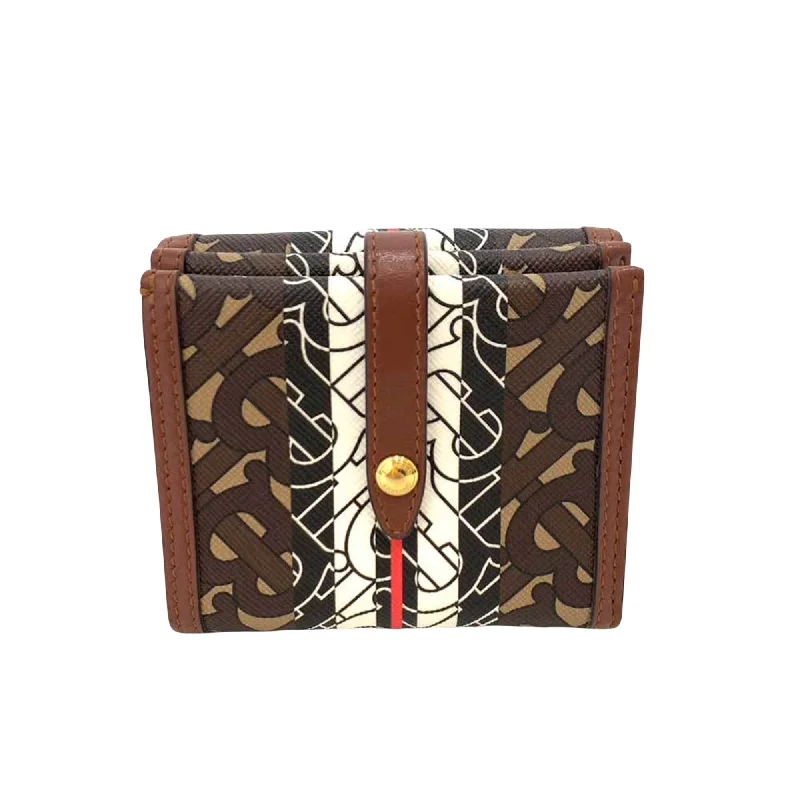 Customizable monogram bagsBURBERRY TB Wallet