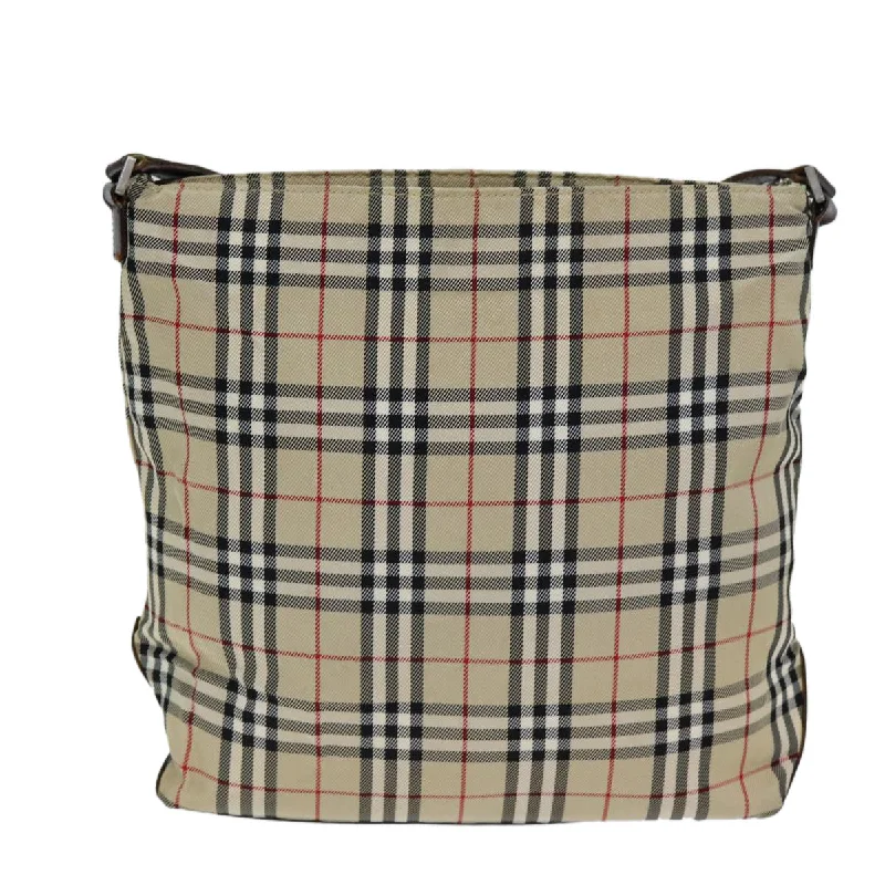 Vintage-inspired handbagsBURBERRY Nova Check Shoulder Bag