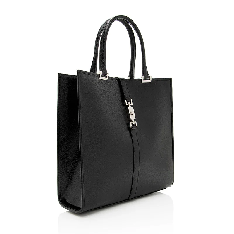 Luxury brand bags on saleGucci Leather Jackie Tote (SHF-18606)