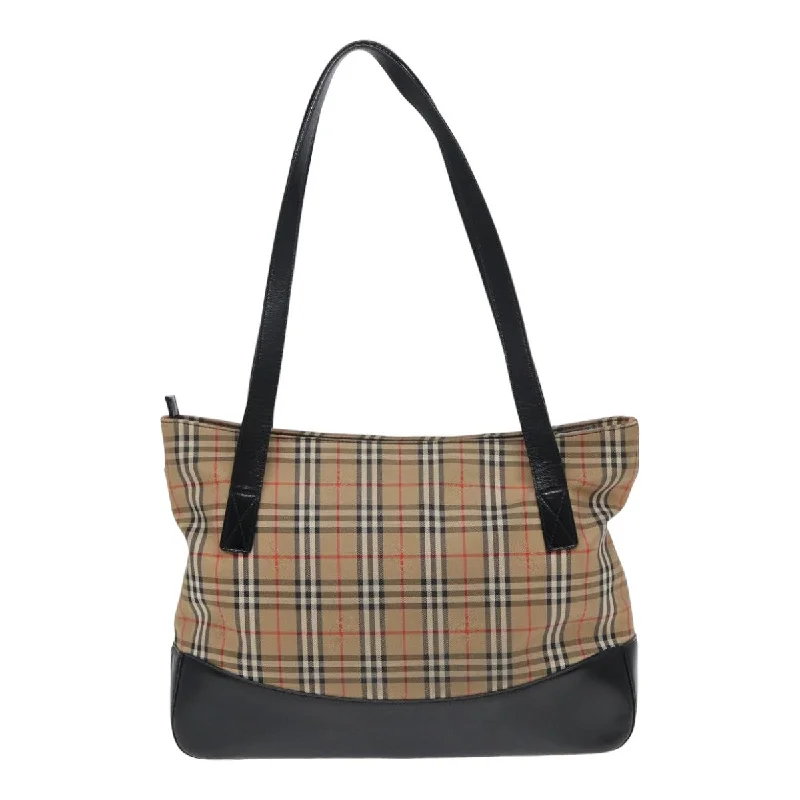 Vegan leather handbagsBURBERRY Nova Check Tote