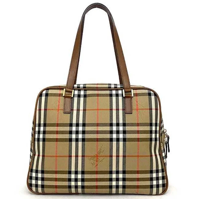 Minimalist leather handbagsBURBERRY Nova Check Tote