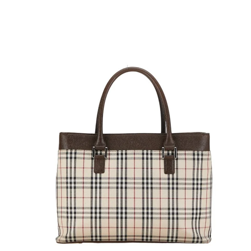 Designer bags with top handlesBURBERRY Nova Check Tote