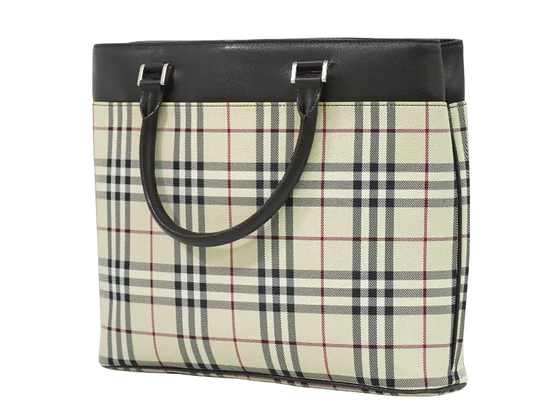 Affordable designer bag dupesBURBERRY Tartan Tote