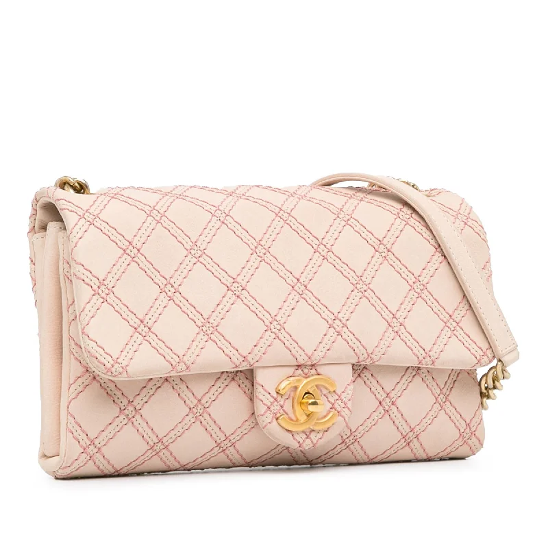 Affordable luxury bags Chanel Small Calfskin Triple Stitched Flap (MqcPxP)