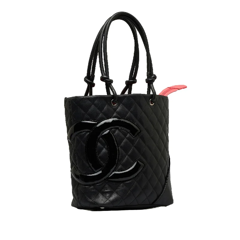 Trendy bucket bags for summerChanel Small Cambon Ligne Tote (0BxFTE)