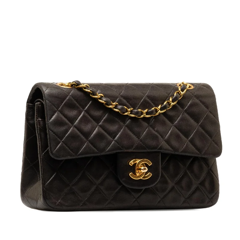 High-end designer bags for menChanel Small Classic Lambskin Double Flap (XcXBzG)