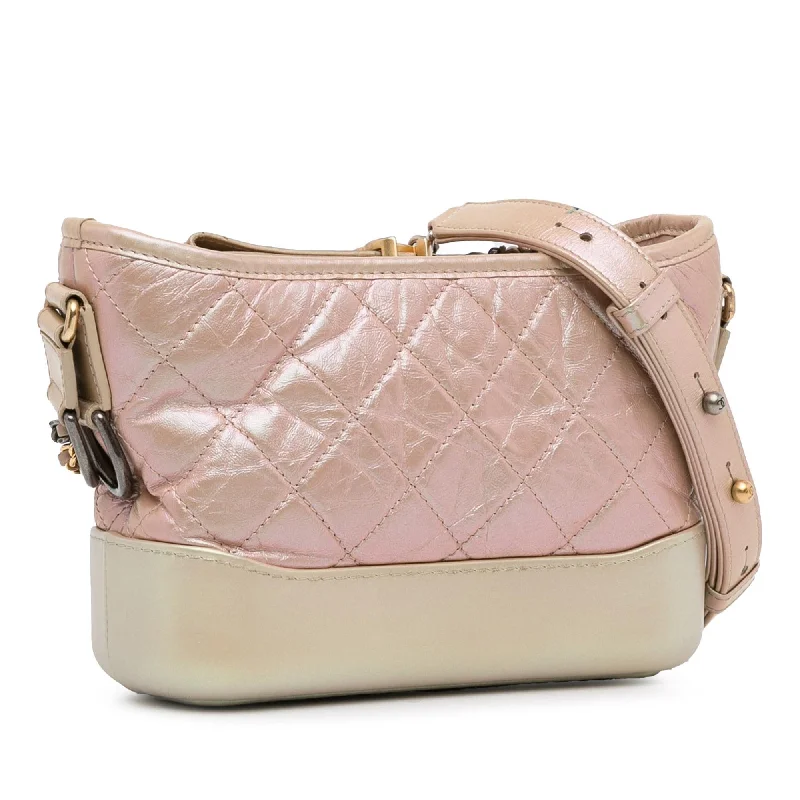 Sustainable fashion bagsChanel Small Iridescent Gabrielle Crossbody (zfyb3v)