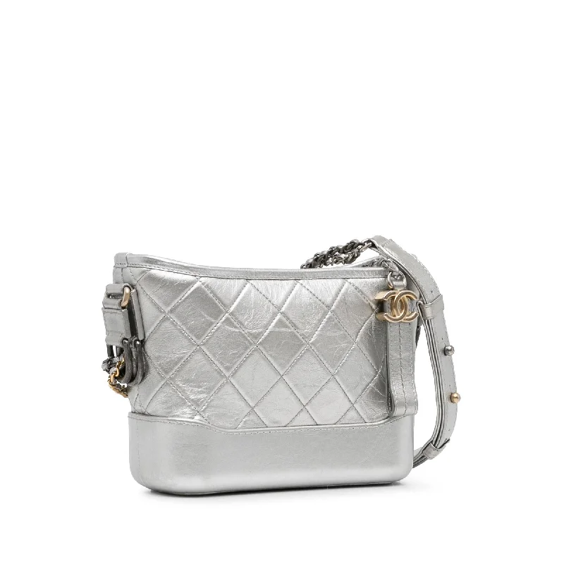 Mini bags for evening outChanel Small Metallic Gabrielle Crossbody Bag (HbtRXo)