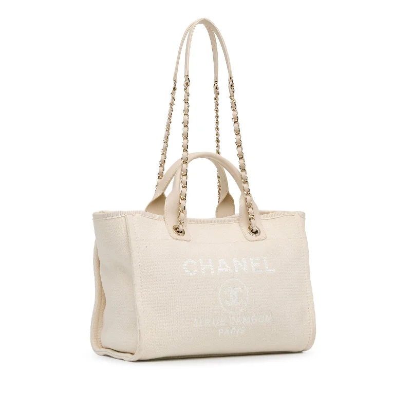 Designer bags with gold hardwareChanel Small Mixed Fibers Deauville Tote (6vcu8P)